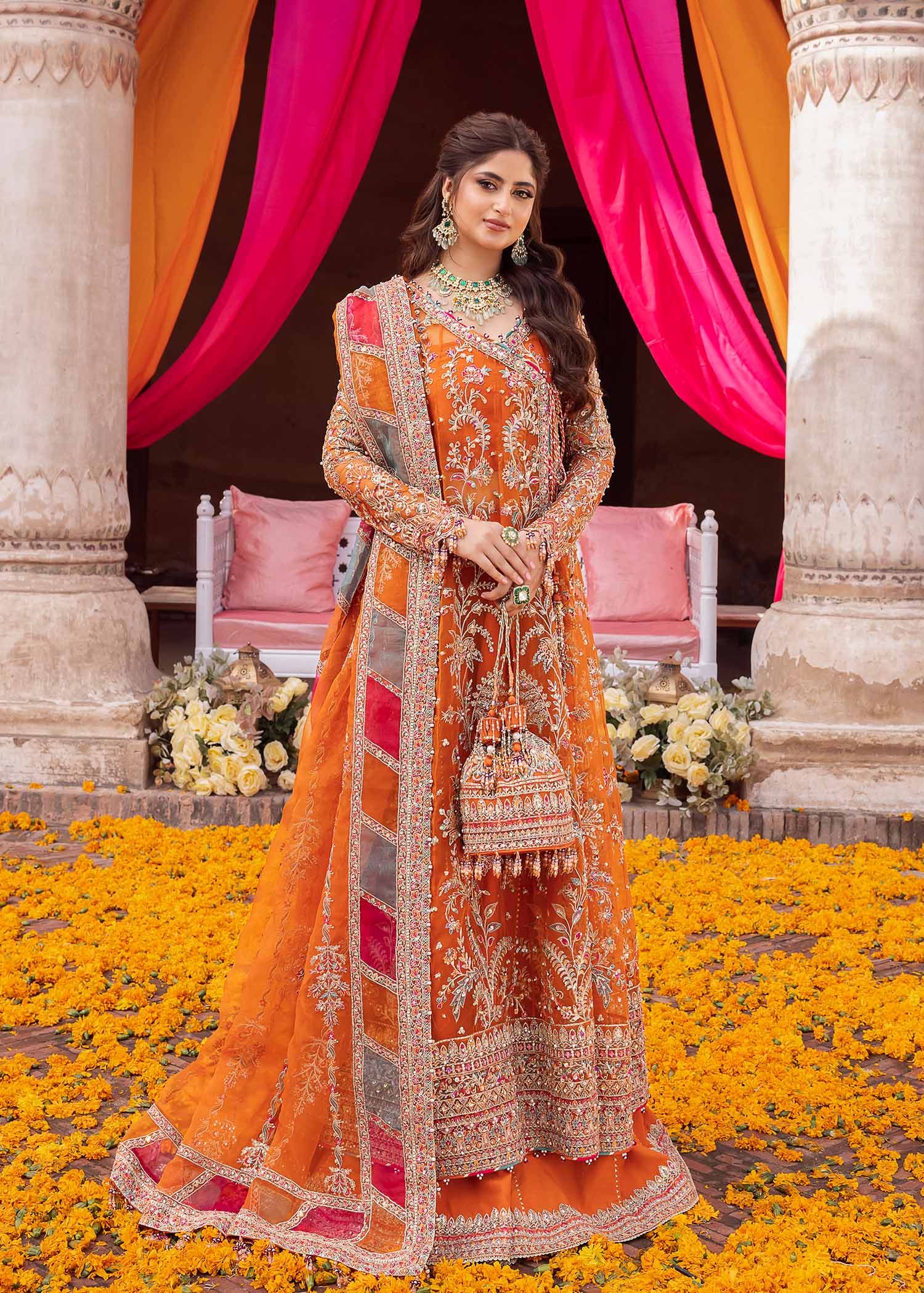 Mina | Kanwal Malik - Aqsa Fabrics