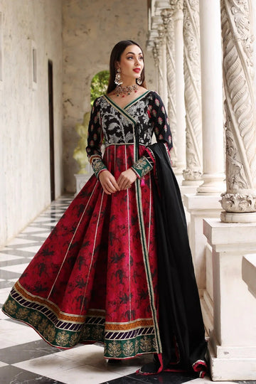 Mina Kashif | Festive Lawn | Anarkali - Aqsa Fabrics