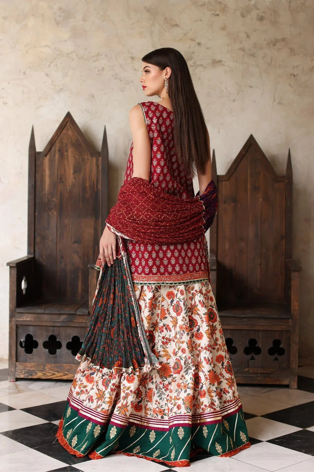 Mina Kashif | Festive Lawn | Janan - Aqsa Fabrics
