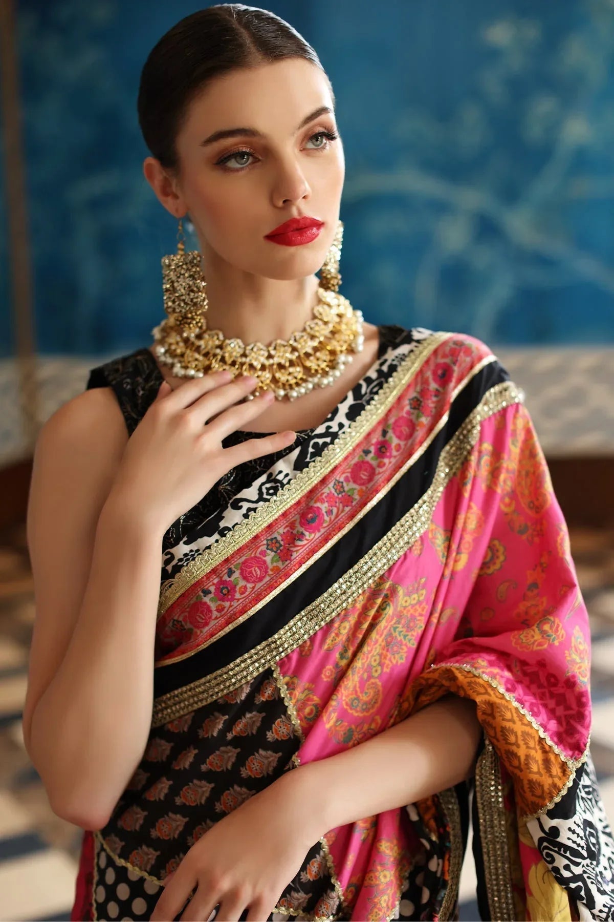 Mina Kashif | Festive Lawn | Jabeen - Aqsa Fabrics