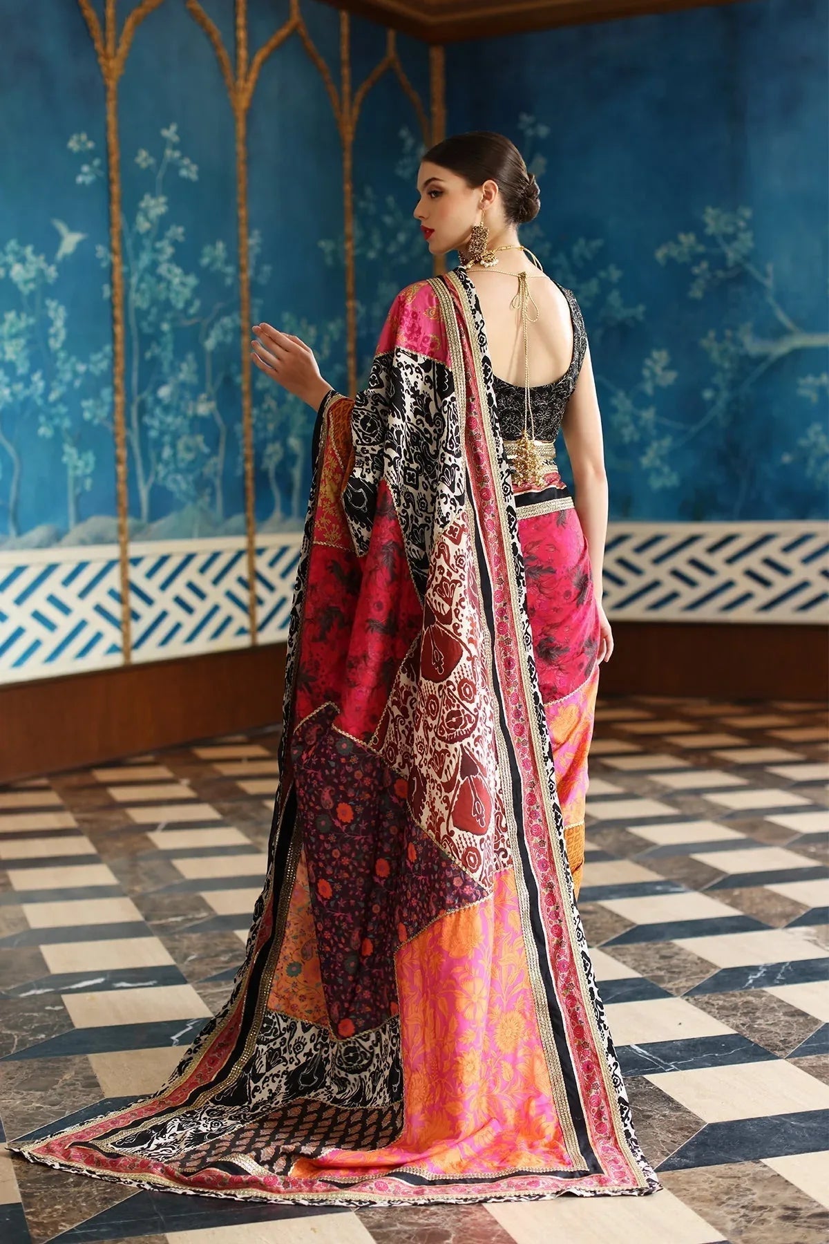 Mina Kashif | Festive Lawn | Jabeen - Aqsa Fabrics