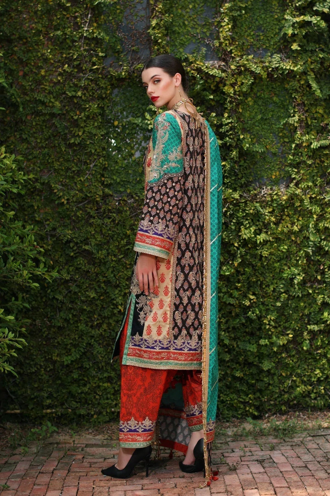 Mina Kashif | Festive Lawn | Zenel - Aqsa Fabrics