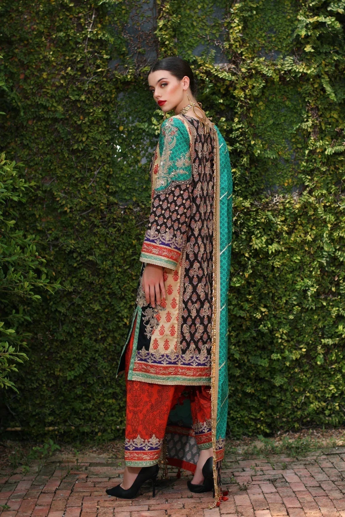 Mina Kashif | Festive Lawn | Zenel - Aqsa Fabrics
