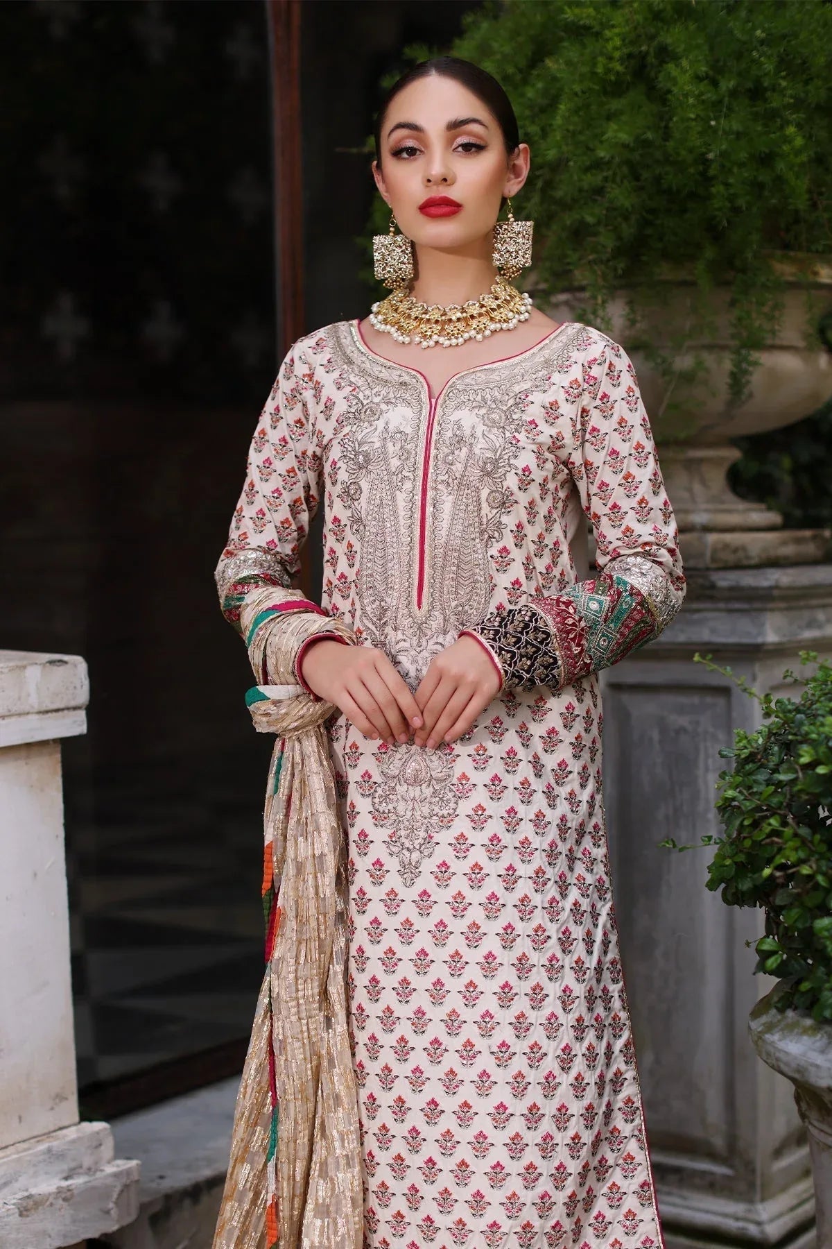 Mina Kashif | Festive Lawn | Parsa - Aqsa Fabrics