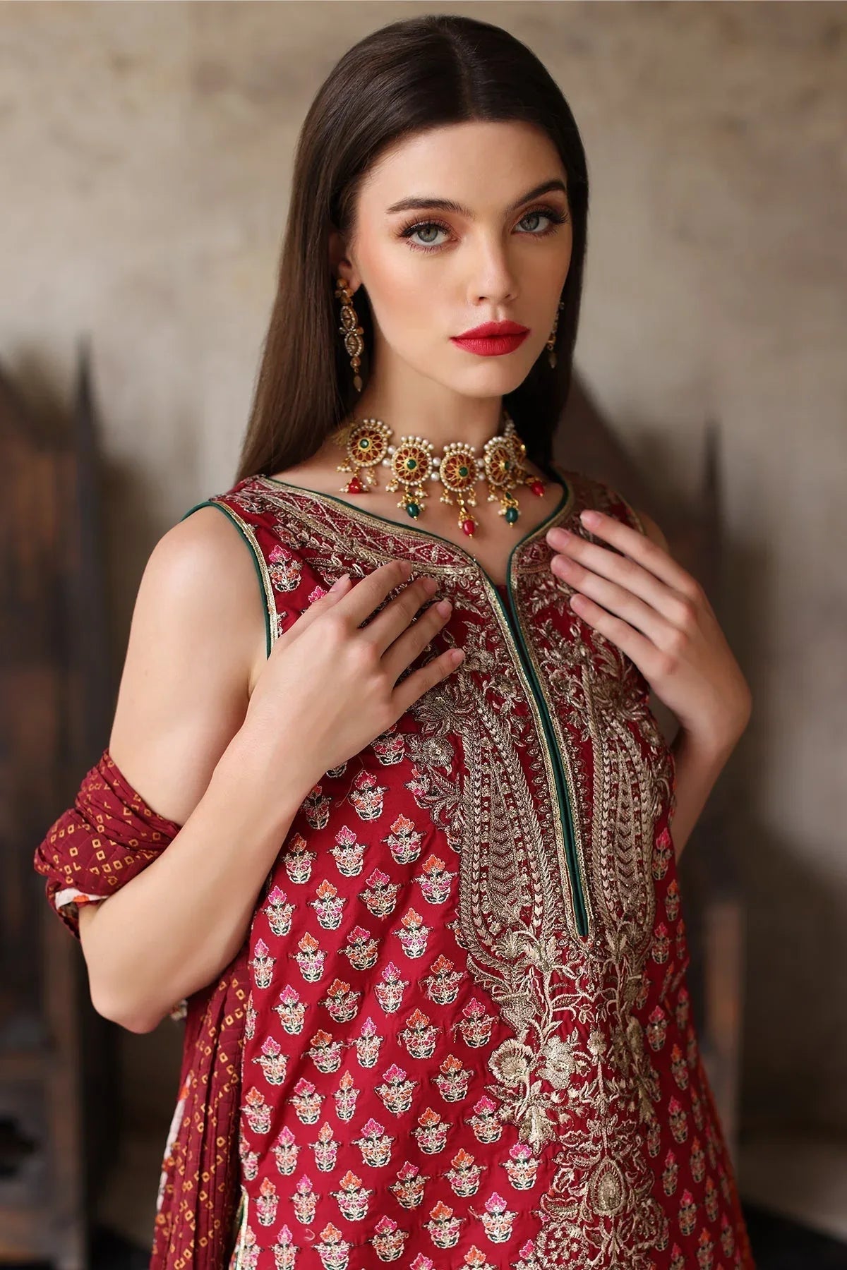 Mina Kashif | Festive Lawn | Janan - Aqsa Fabrics