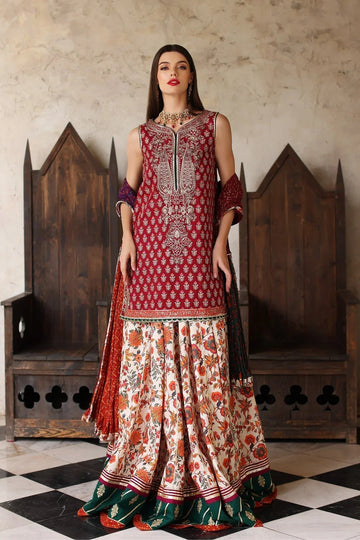 Mina Kashif | Festive Lawn | Janan - Aqsa Fabrics