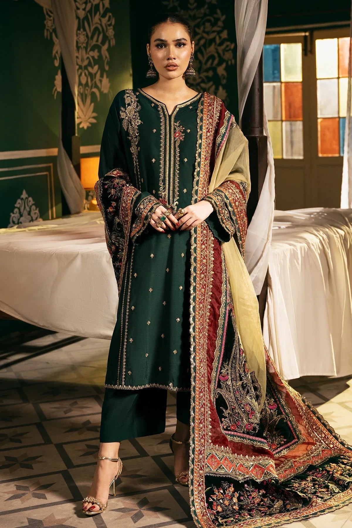 Mina Kashif | Meeral Formals 24 | Nazeen - Aqsa Fabrics