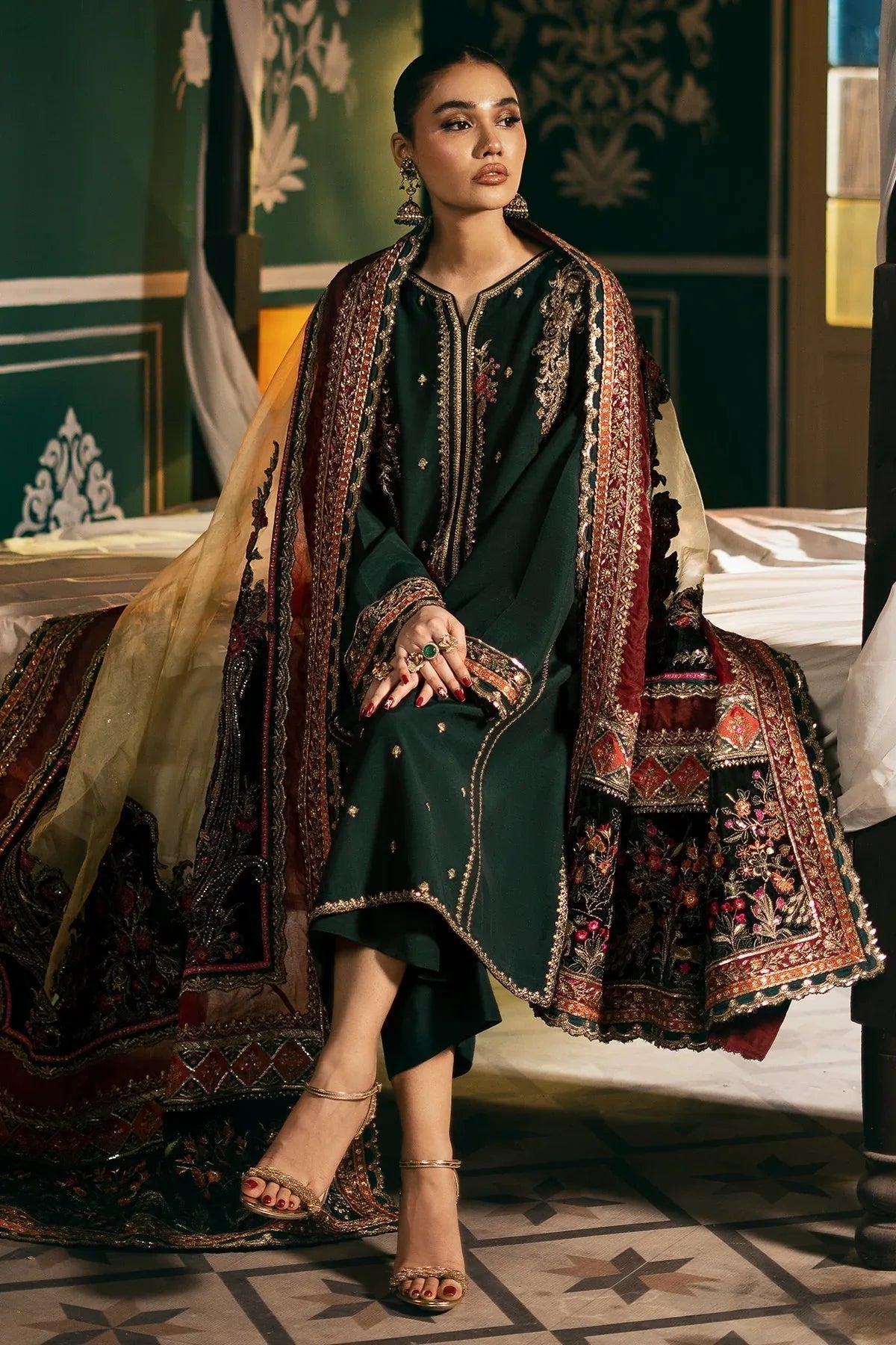 Mina Kashif | Meeral Formals 24 | Nazeen - Aqsa Fabrics