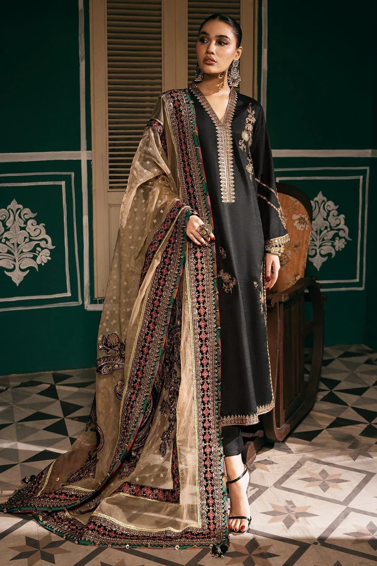 Mina Kashif | Meeral Formals 24 | Nawera - Aqsa Fabrics