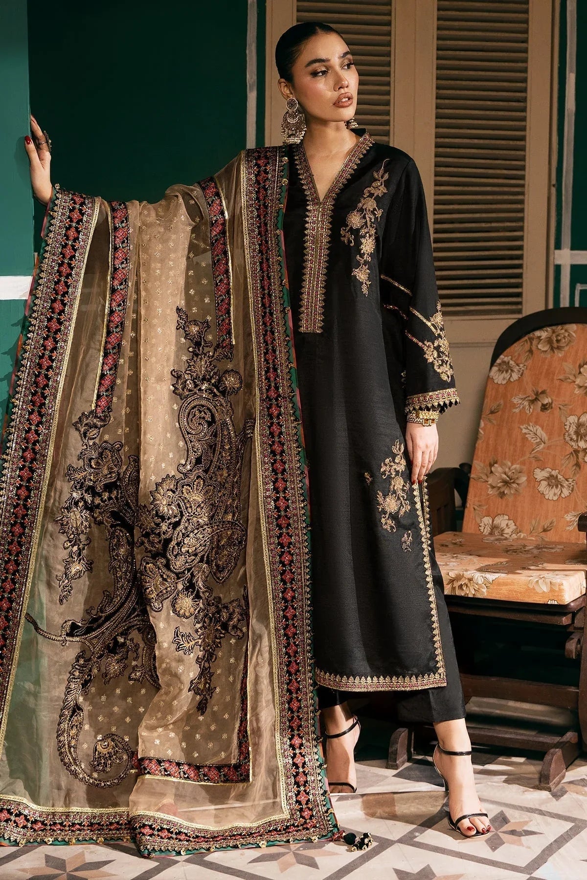 Mina Kashif | Meeral Formals 24 | Nawera - Aqsa Fabrics