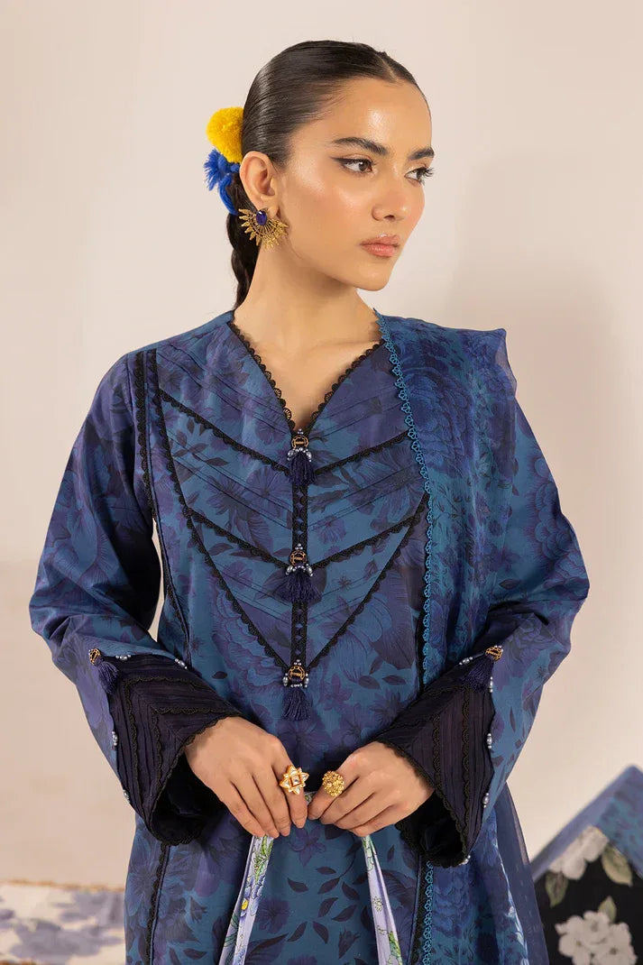 Alizeh | Sheen Lawn Prints 24 | Moonstone - Aqsa Fabrics