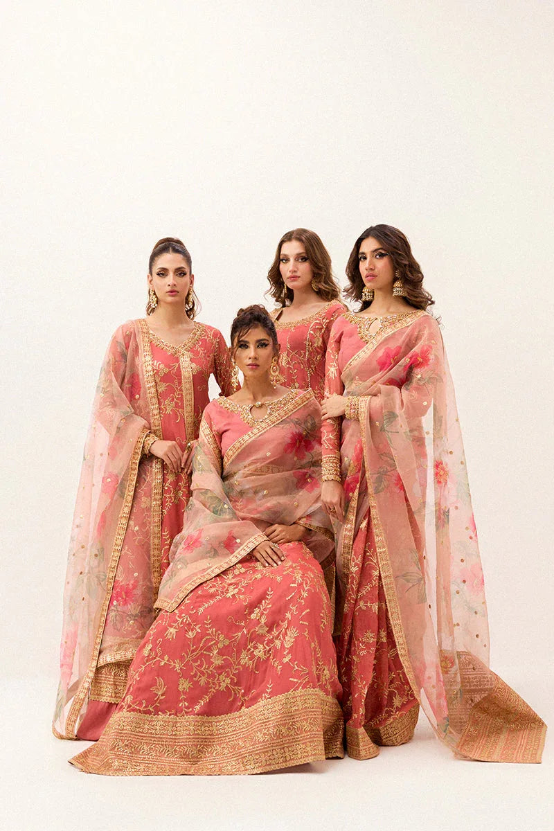 Mushq | Best of Mushq | Coral Almond - Aqsa Fabrics