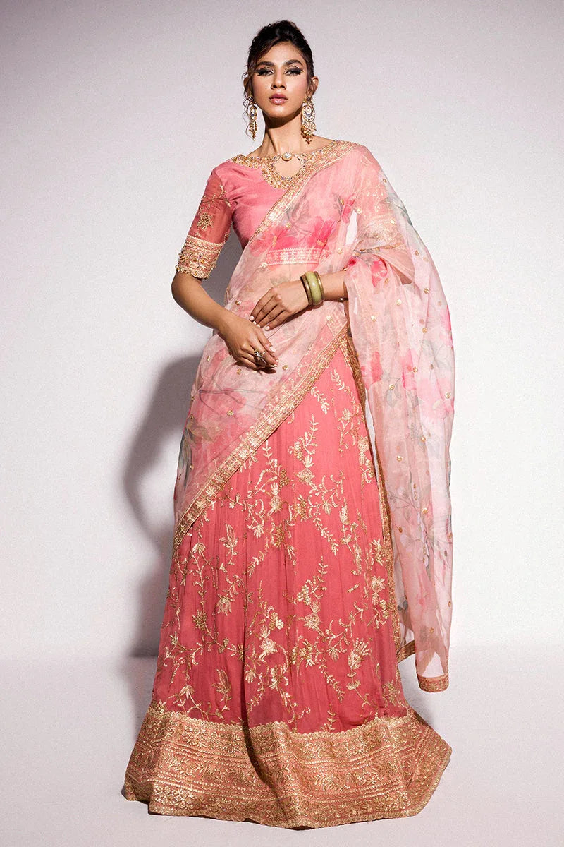 Mushq | Best of Mushq | Coral Almond - Aqsa Fabrics