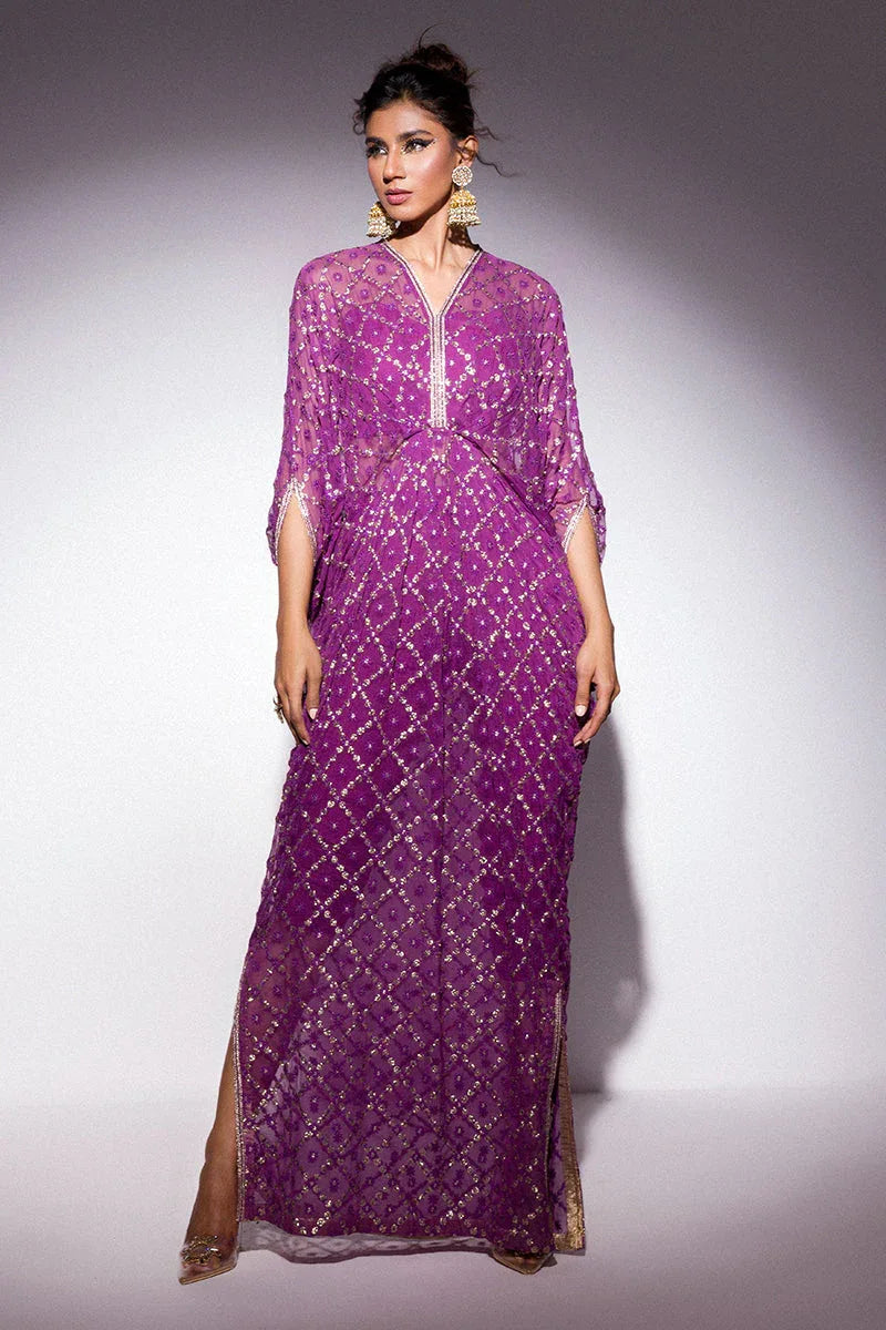 Mushq | Best of Mushq | GULAAB KAFTAN - Aqsa Fabrics