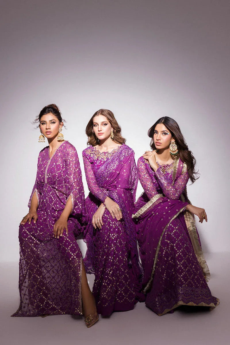 Mushq | Best of Mushq | GULAAB KAFTAN - Aqsa Fabrics
