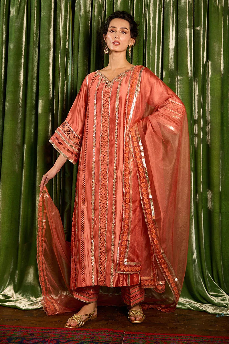 Mushq | Chandni Gota Love It | Rajputani Rani - Aqsa Fabrics