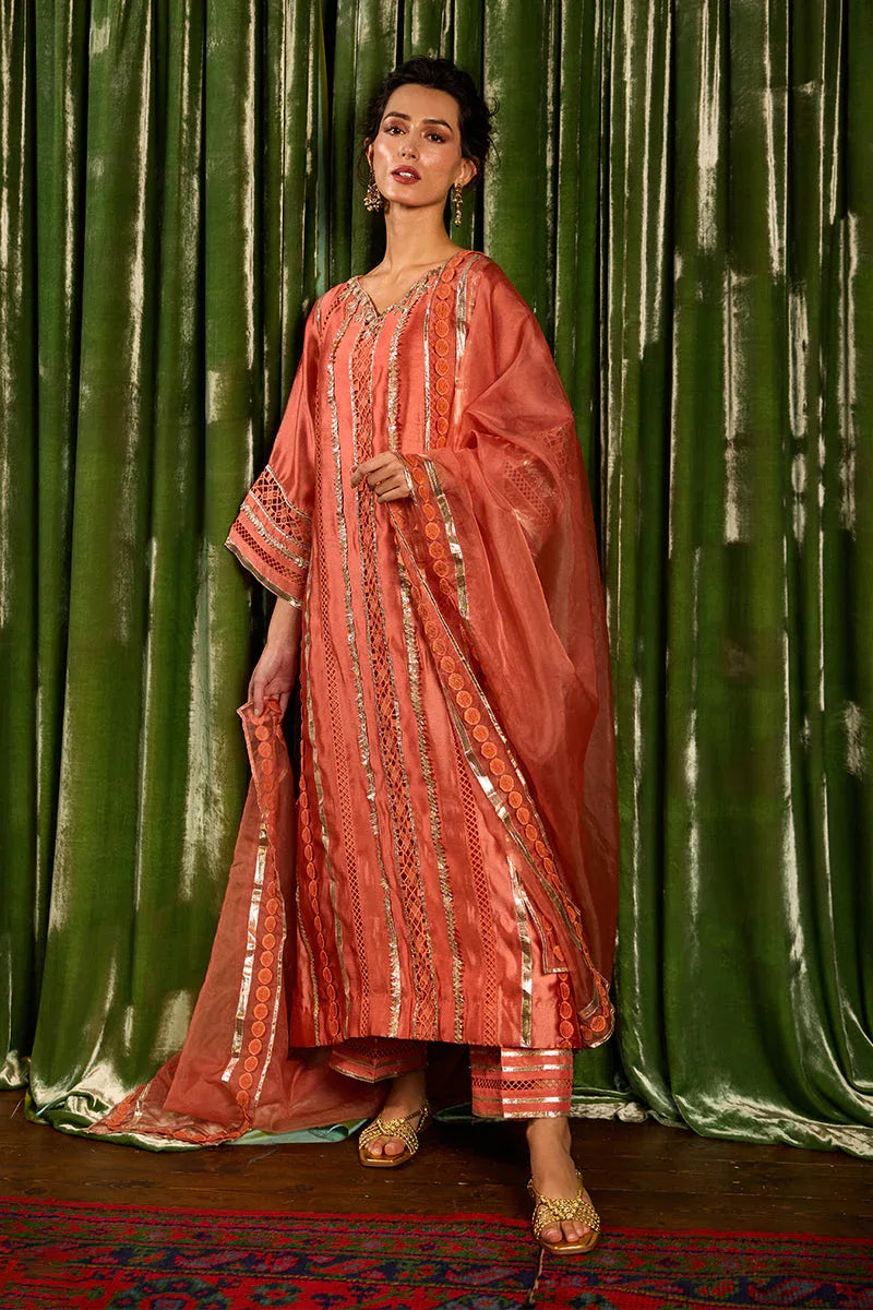 Mushq | Chandni Gota Love It | Rajputani Rani - Aqsa Fabrics