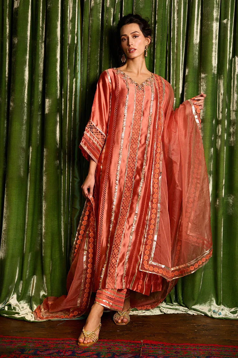 Mushq | Chandni Gota Love It | Rajputani Rani - Aqsa Fabrics