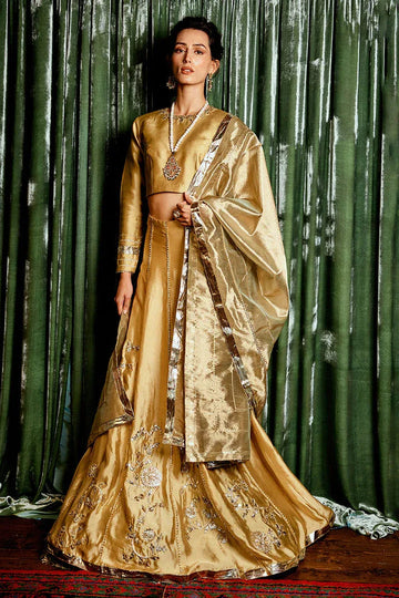 Mushq | Chandni Gota Love It | Suraj Mukhi - Aqsa Fabrics