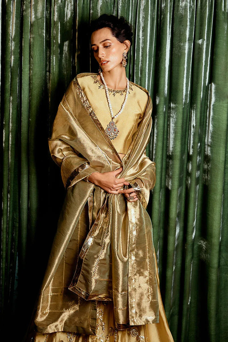 Mushq | Chandni Gota Love It | Suraj Mukhi - Aqsa Fabrics