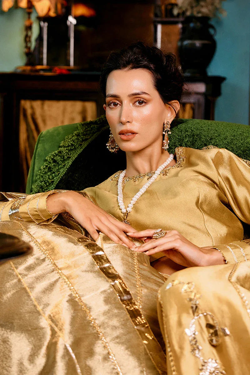 Mushq | Chandni Gota Love It | Suraj Mukhi - Aqsa Fabrics