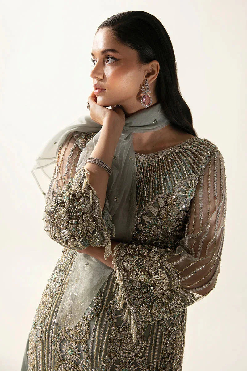 Mushq | Fleur Luxury Eid Pret | Meline - Aqsa Fabrics