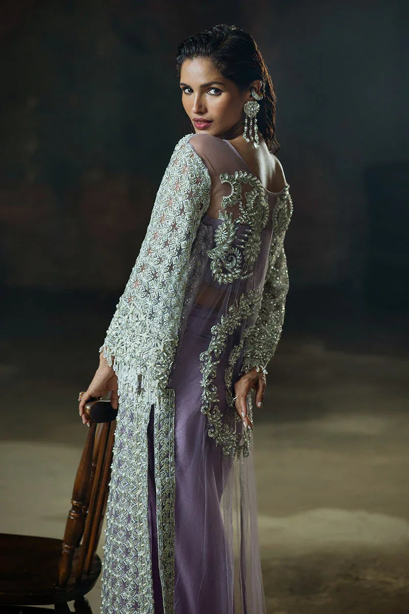 Mushq | Fleur Luxury Formals 24 |  Lavande - Aqsa Fabrics