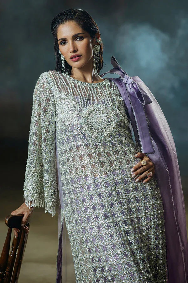 Mushq | Fleur Luxury Formals 24 |  Lavande - Aqsa Fabrics