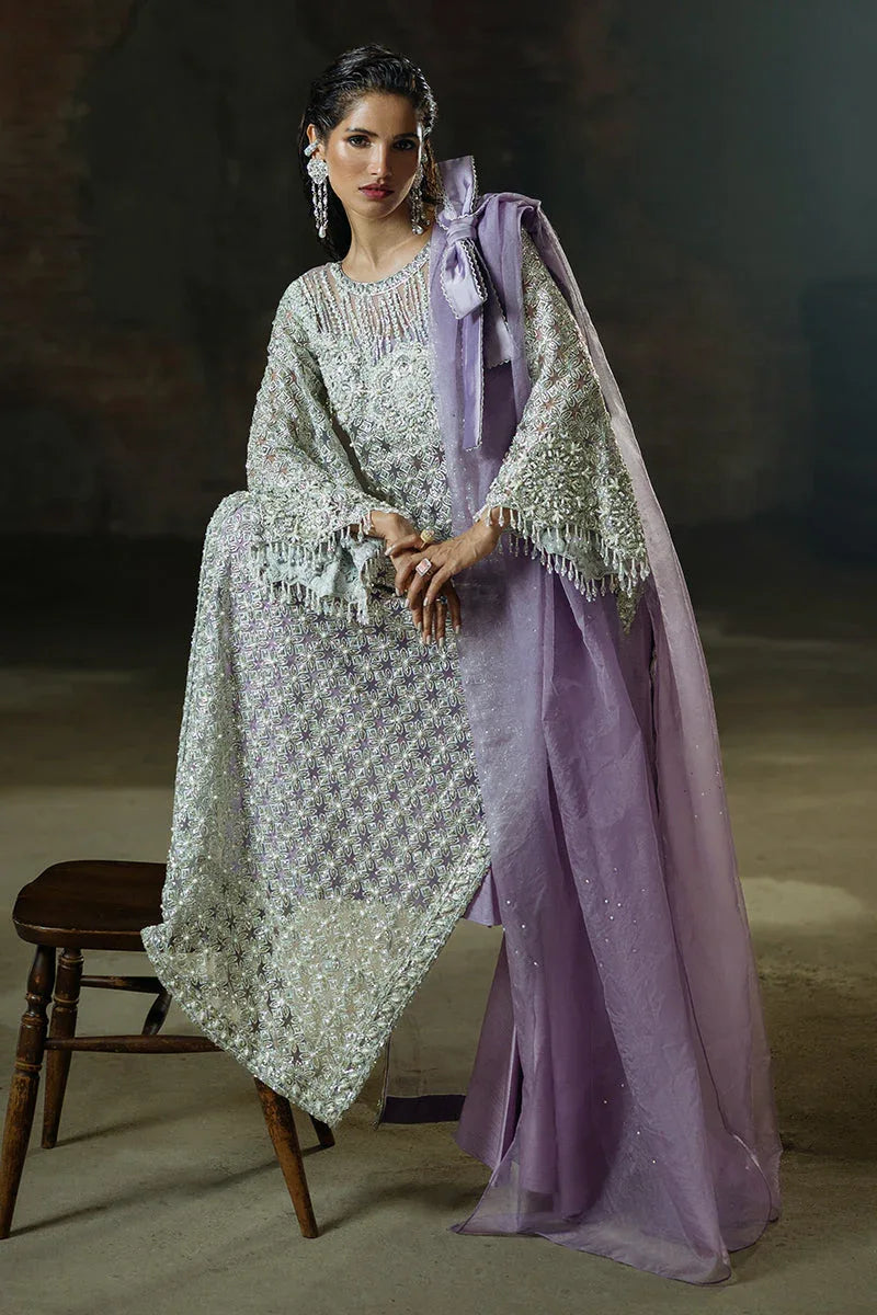 Mushq | Fleur Luxury Formals 24 |  Lavande - Aqsa Fabrics