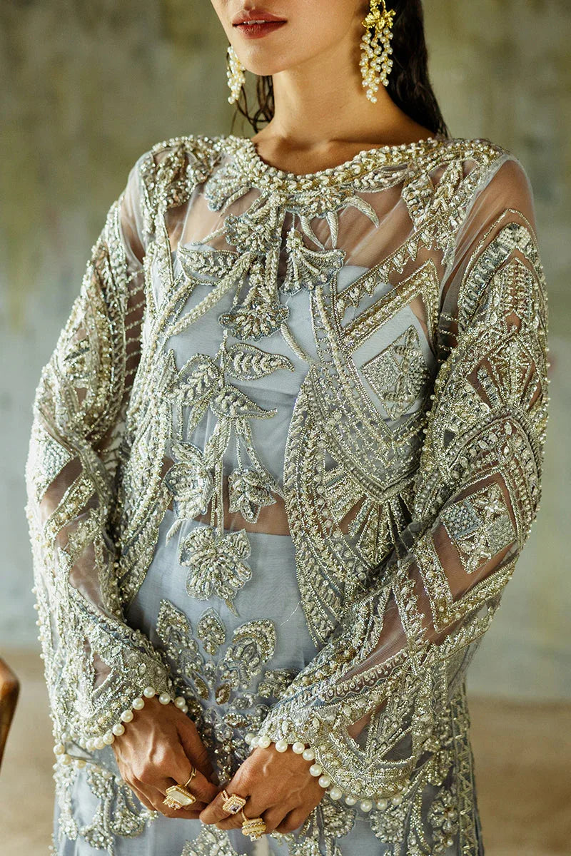 Mushq | Fleur Luxury Formals 24 |  Pivoine - Aqsa Fabrics