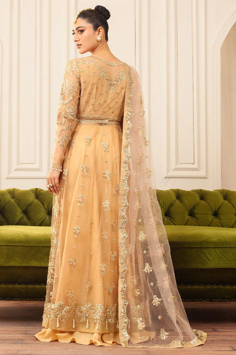 Mushq | Hemline Aura Debut Wedding Formals | CHAMOIS - Aqsa Fabrics