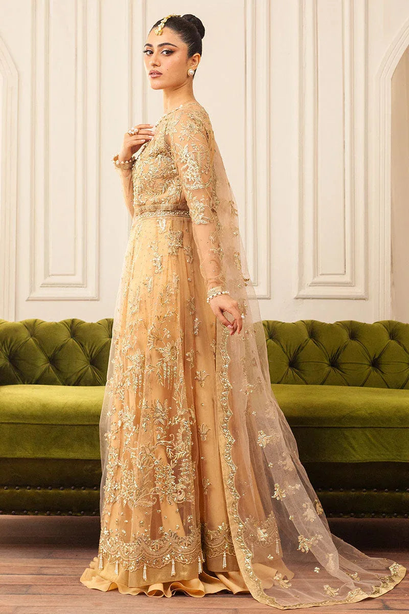 Mushq | Hemline Aura Debut Wedding Formals | CHAMOIS - Aqsa Fabrics