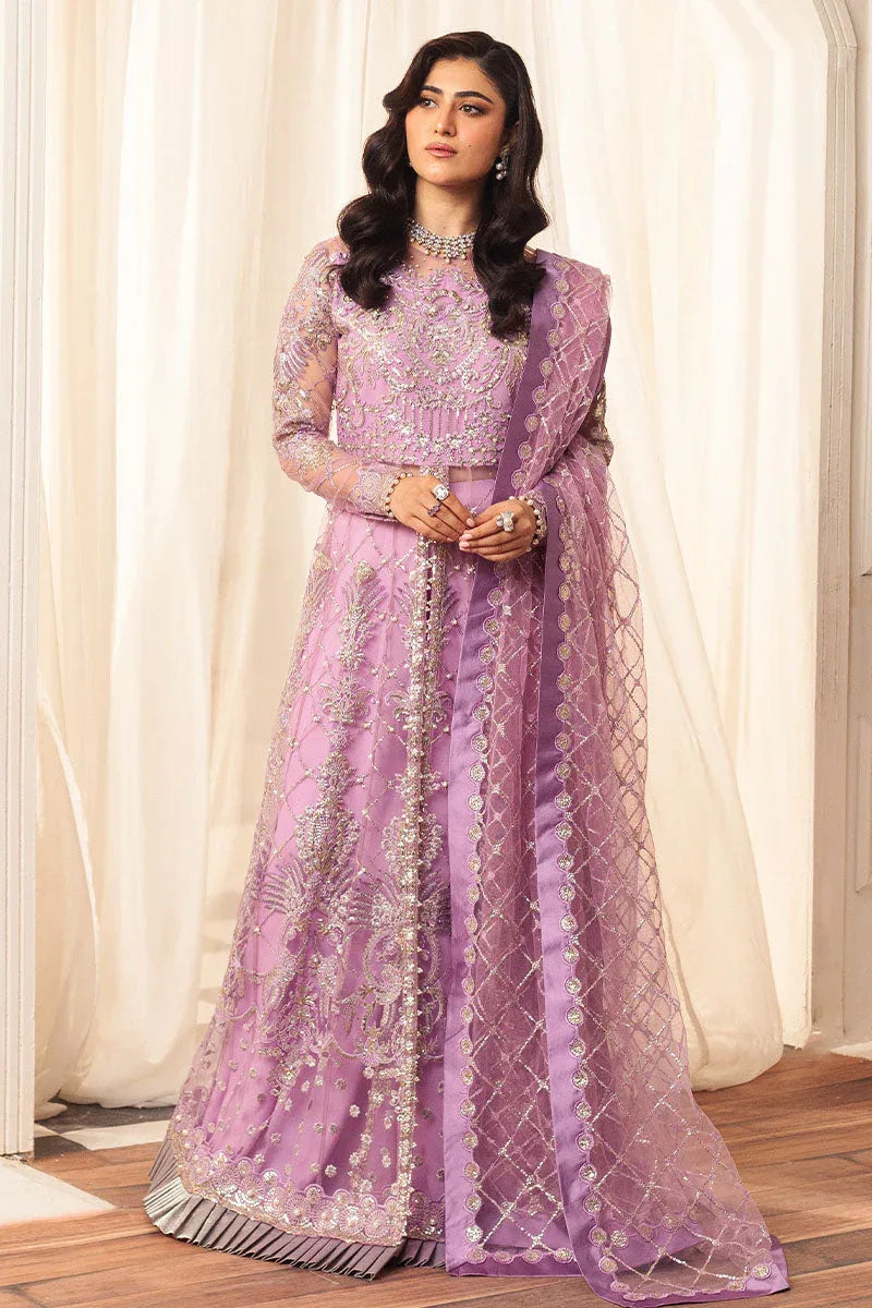 Mushq | Hemline Aura Debut Wedding Formals | HEATHER - Aqsa Fabrics