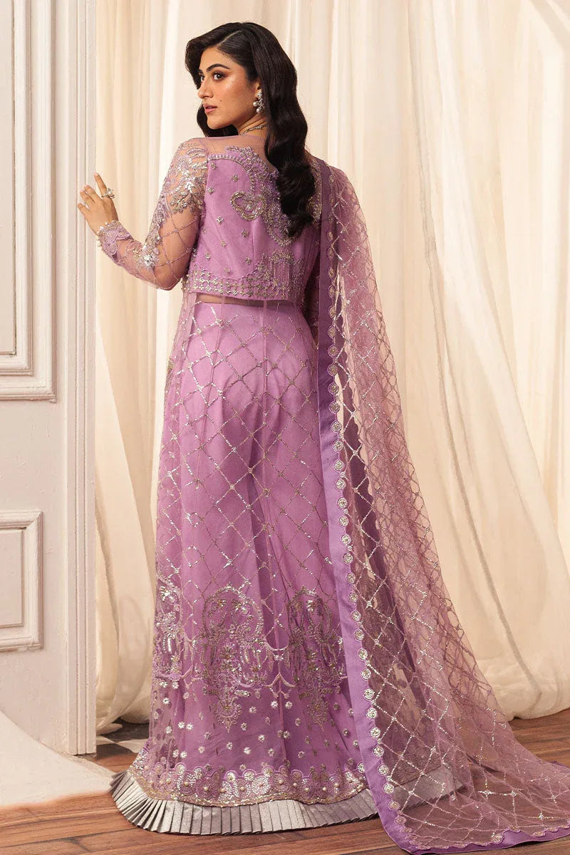 Mushq | Hemline Aura Debut Wedding Formals | HEATHER - Aqsa Fabrics