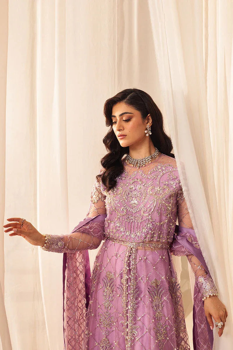 Mushq | Hemline Aura Debut Wedding Formals | HEATHER - Aqsa Fabrics