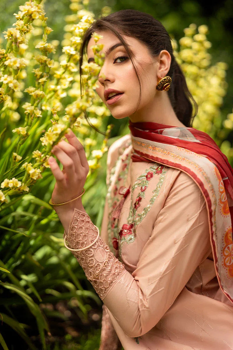 Mushq | Hemline Odyssey | BLOOMING BELLE - Aqsa Fabrics