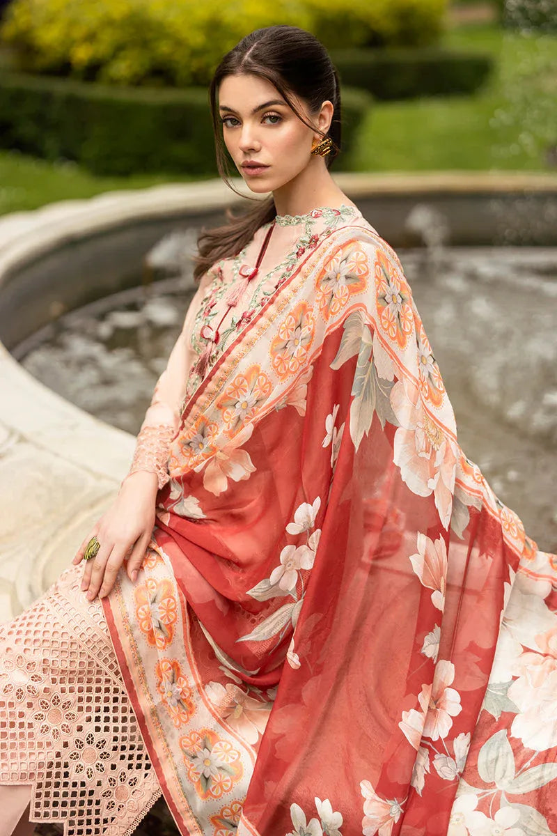 Mushq | Hemline Odyssey | BLOOMING BELLE - Aqsa Fabrics