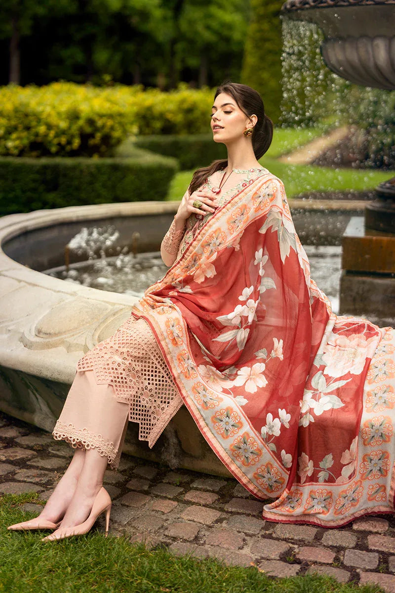 Mushq | Hemline Odyssey | BLOOMING BELLE - Aqsa Fabrics