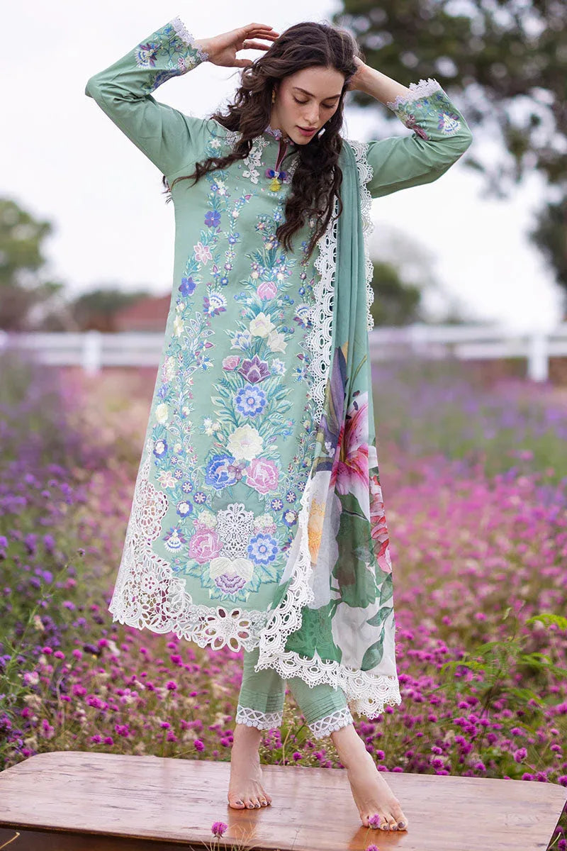 Mushq | Hemline The Secret Garden | BRIMSTONE - Aqsa Fabrics