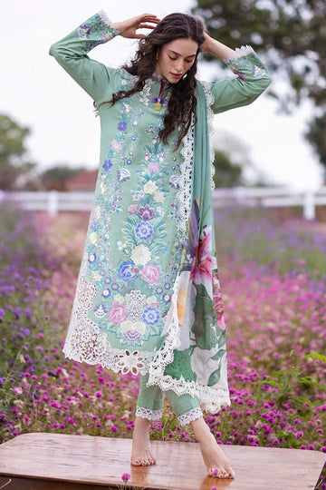Mushq | Hemline The Secret Garden | BRIMSTONE - Aqsa Fabrics