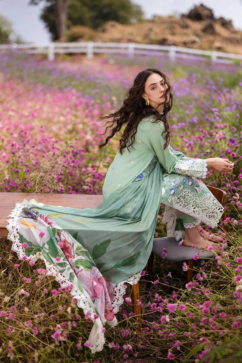Mushq | Hemline The Secret Garden | BRIMSTONE - Aqsa Fabrics