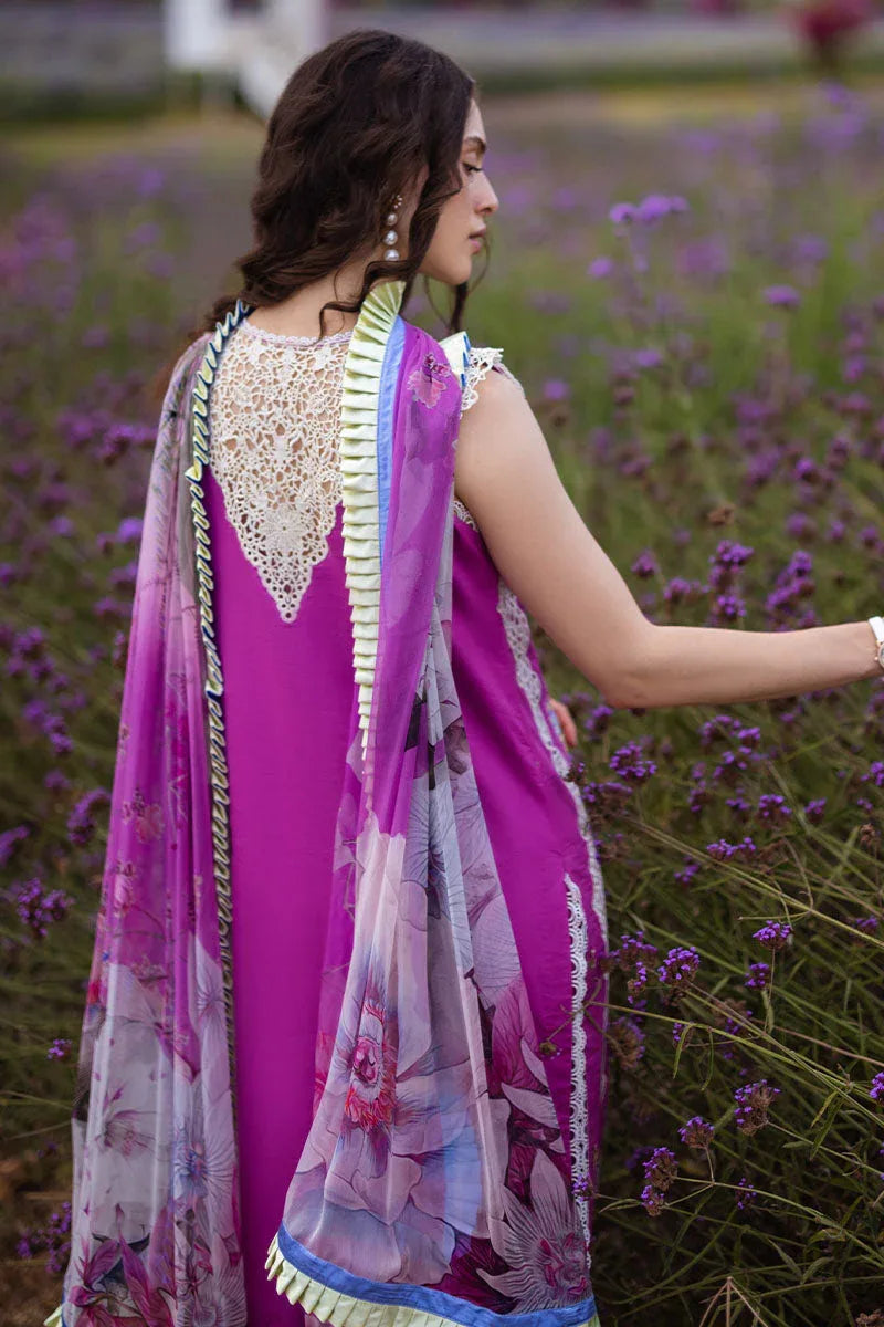 Mushq | Hemline The Secret Garden | ENCHANTED BLOOM - Aqsa Fabrics