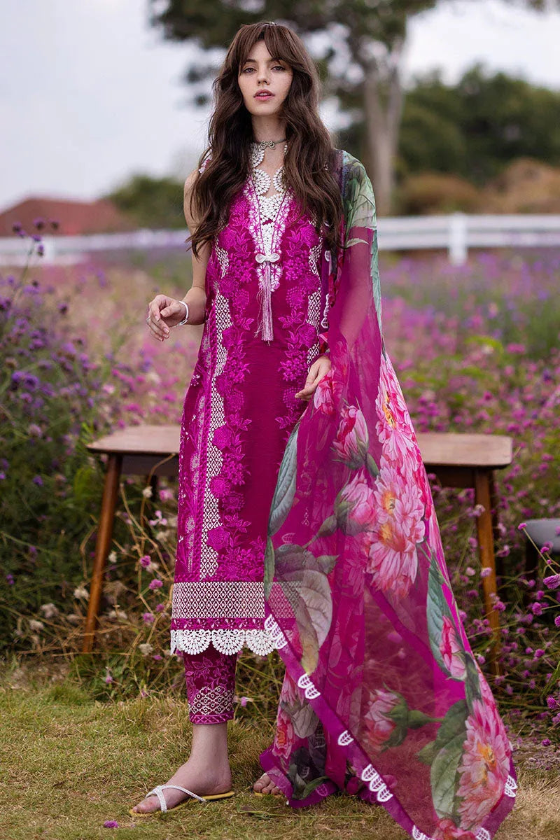 Mushq | Hemline The Secret Garden | FAIRY DELL - Aqsa Fabrics