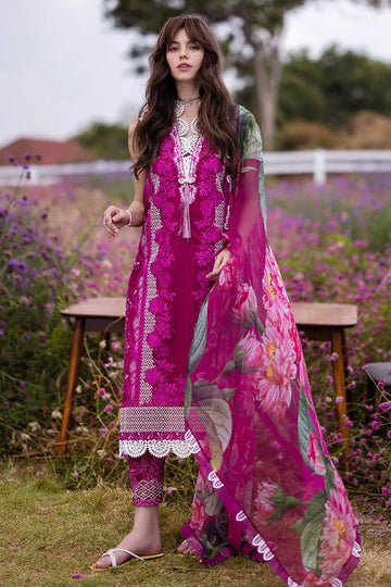 Mushq | Hemline The Secret Garden | FAIRY DELL - Aqsa Fabrics