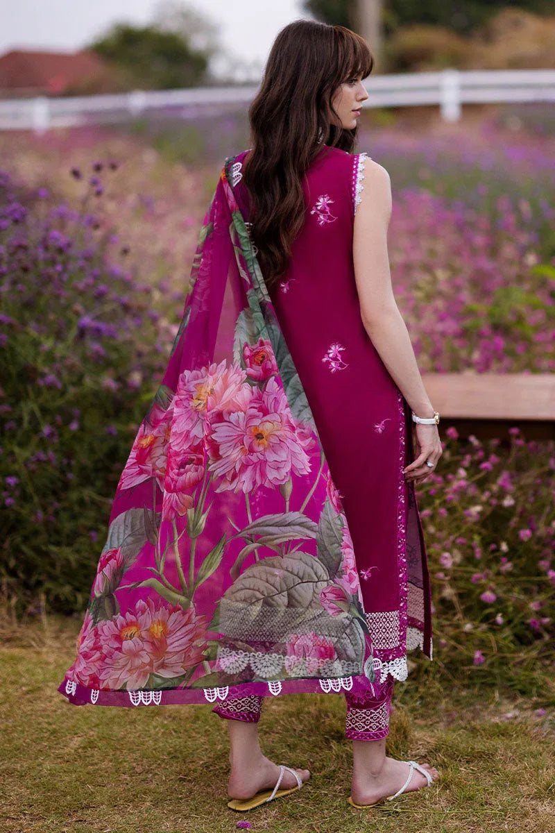 Mushq | Hemline The Secret Garden | FAIRY DELL - Aqsa Fabrics