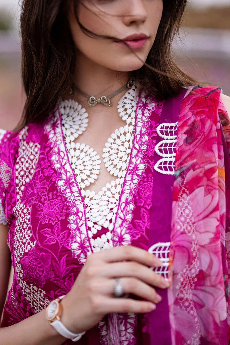 Mushq | Hemline The Secret Garden | FAIRY DELL - Aqsa Fabrics