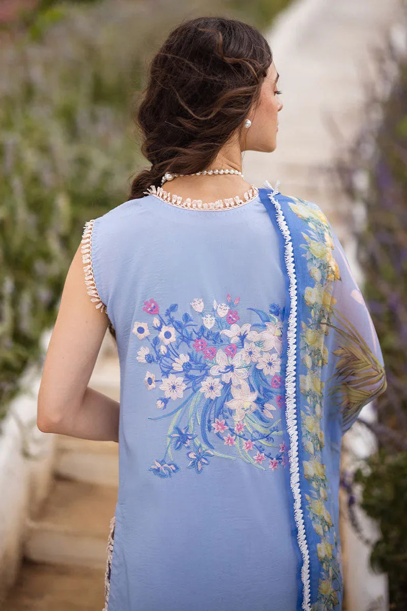 Mushq | Hemline The Secret Garden | MYOSOTIS - Aqsa Fabrics
