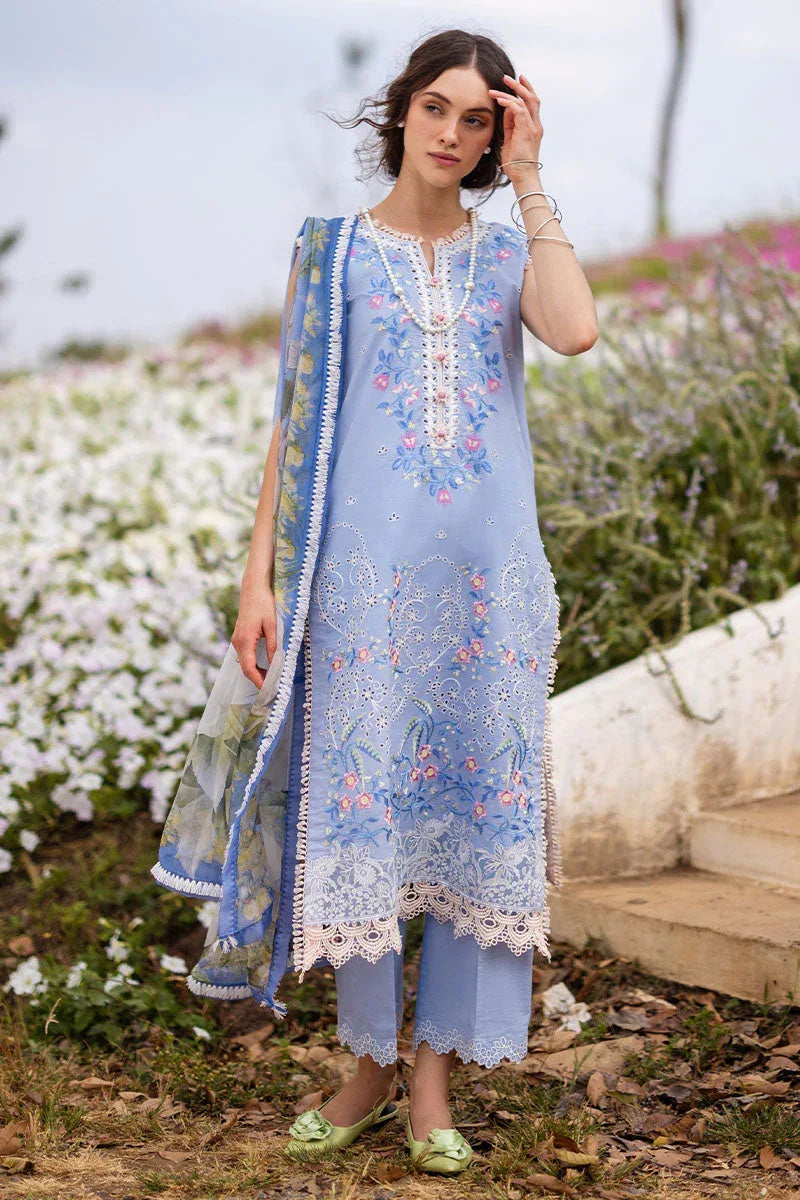 Mushq | Hemline The Secret Garden | MYOSOTIS - Aqsa Fabrics