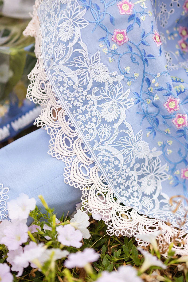 Mushq | Hemline The Secret Garden | MYOSOTIS - Aqsa Fabrics
