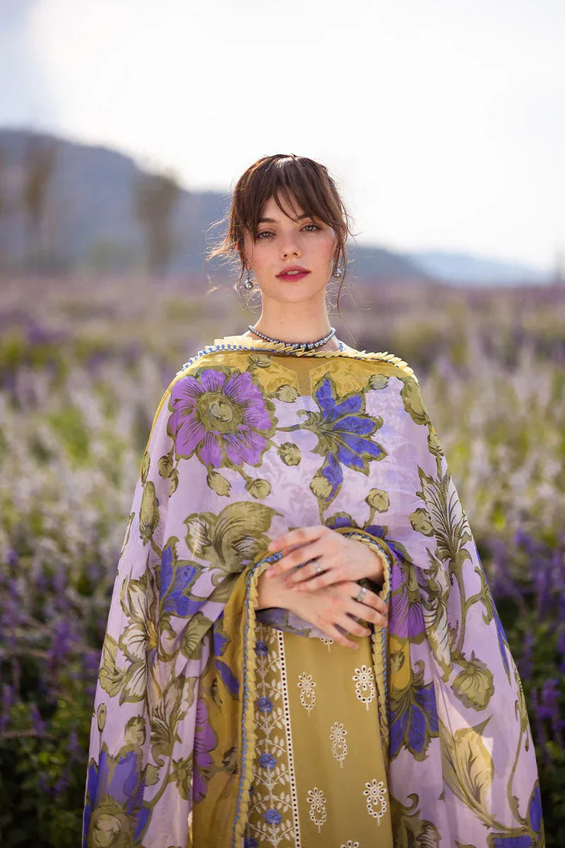 Mushq | Hemline The Secret Garden | MYSTICAL FERN - Aqsa Fabrics